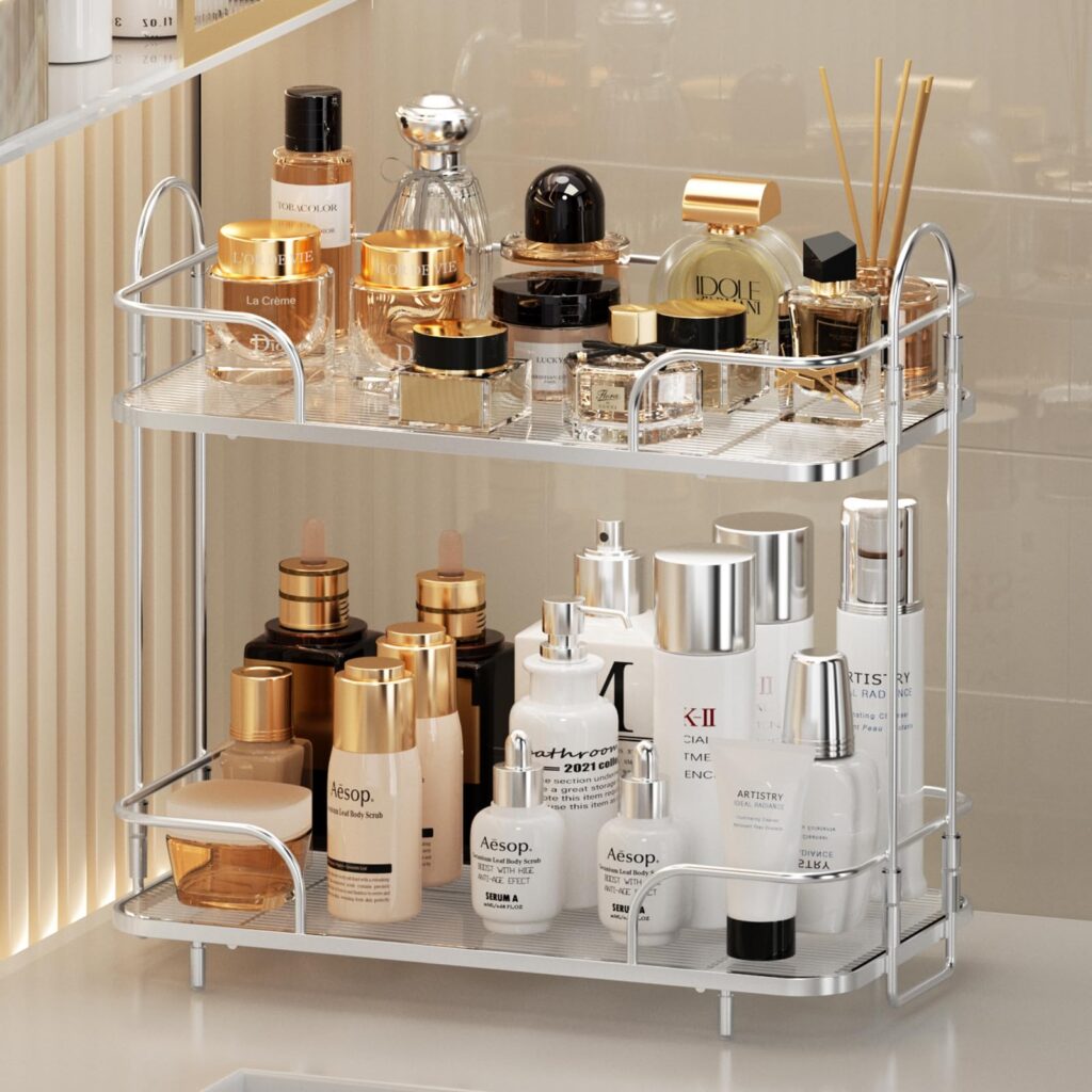 Two-Tier Bathroom Organizer